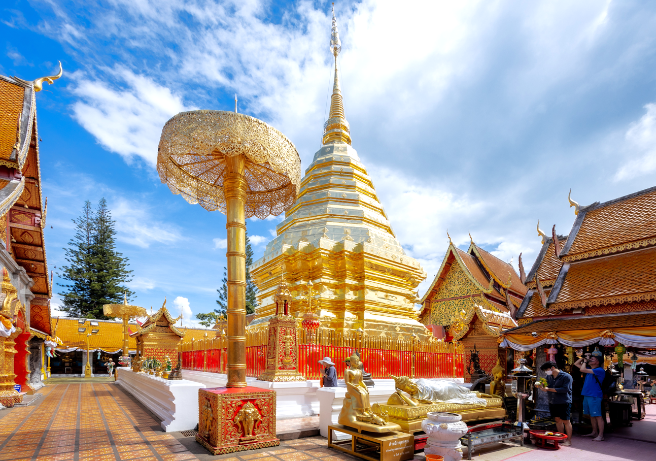 치앙마이 도이수텝 & 왓수안독 & 로얄파크라차프륵 사원 단독 투어