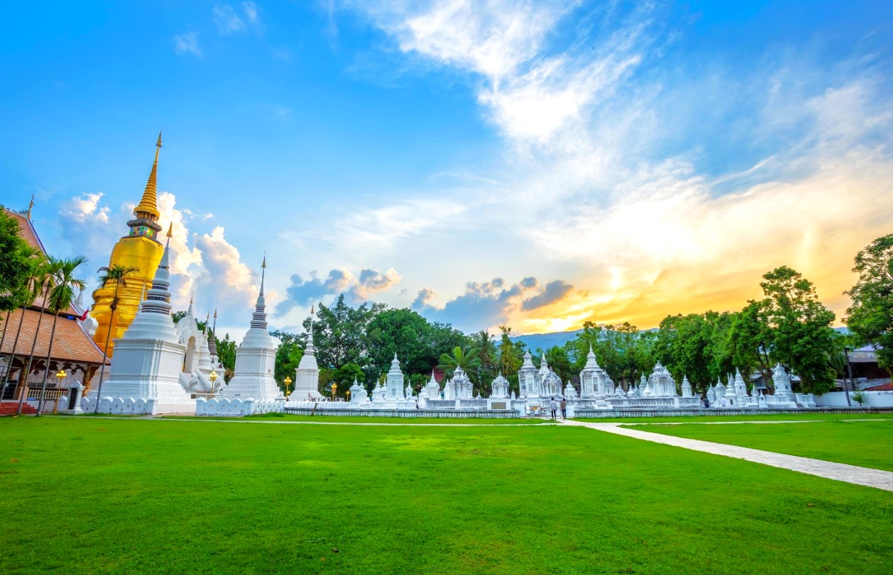 치앙마이 도이수텝 & 왓수안독 & 로얄파크라차프륵 사원 단독 투어