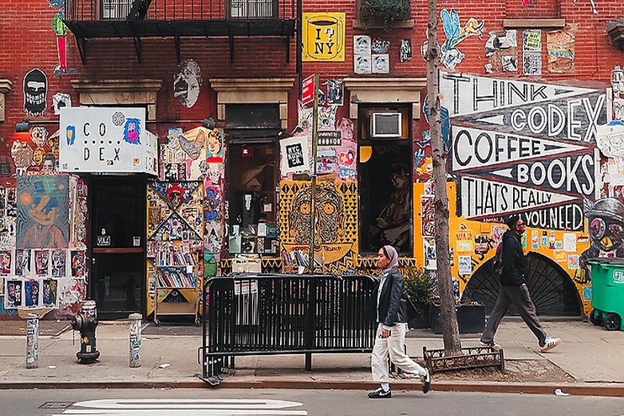 뉴욕 이스트 빌리지 힙스터 워킹 투어