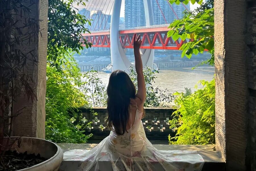 충칭 핫플 프라이빗 투어 - 관음교 워짜이 충칭 스냅 촬영 (밀크티 제공)