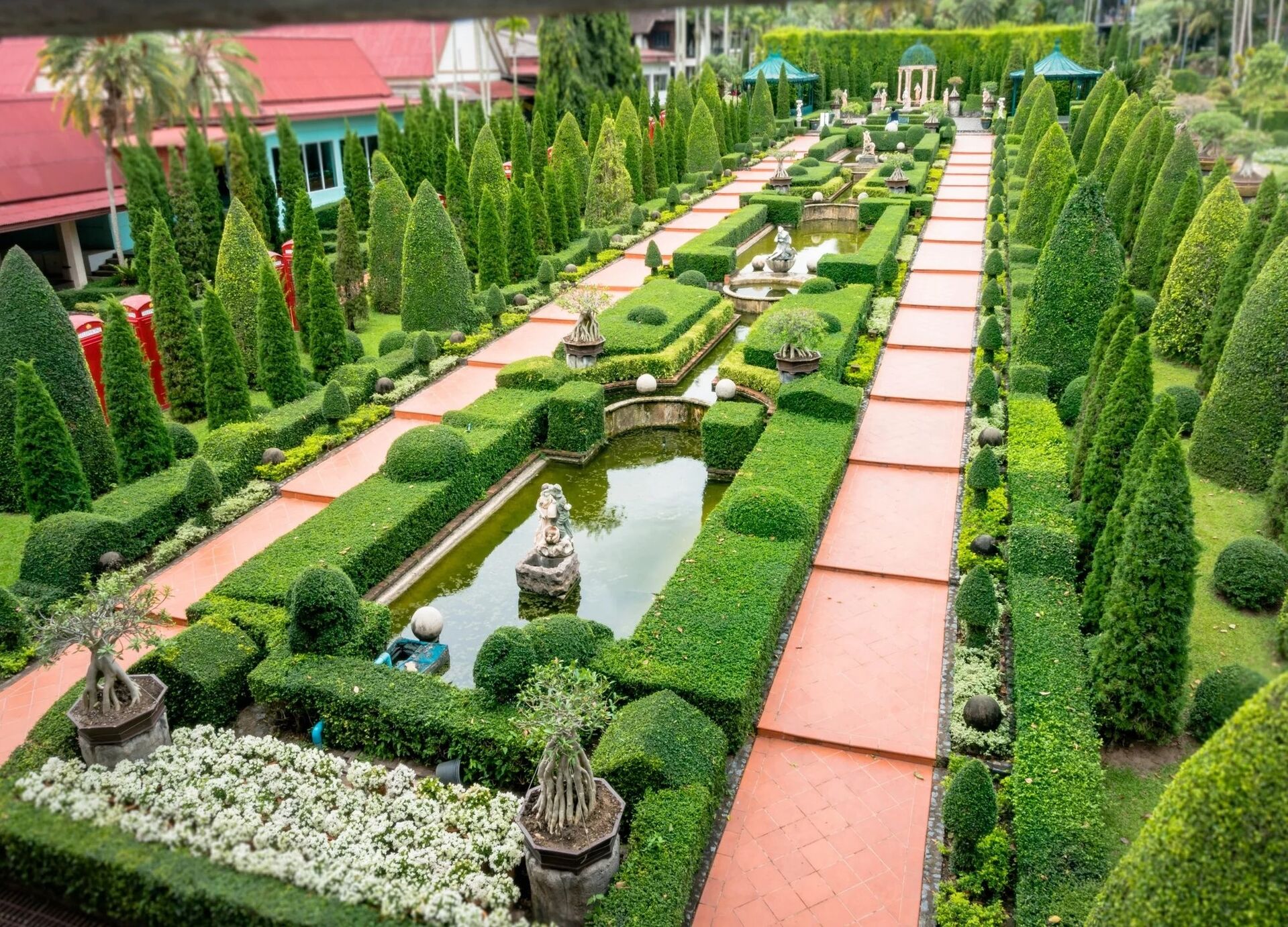 파타야 농눅빌리지 & 수상시장 & 차량포함 반일투어 (파타야 픽드랍)