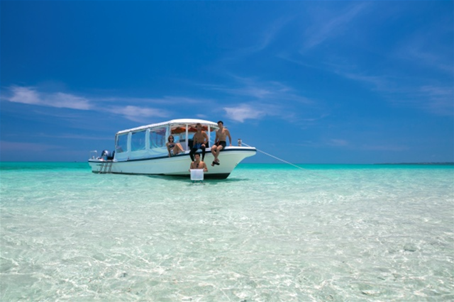 [독점할인] 이시가키 환상의 섬 하마지마 스노클링 & 다케토미섬 자유관광 일일 투어