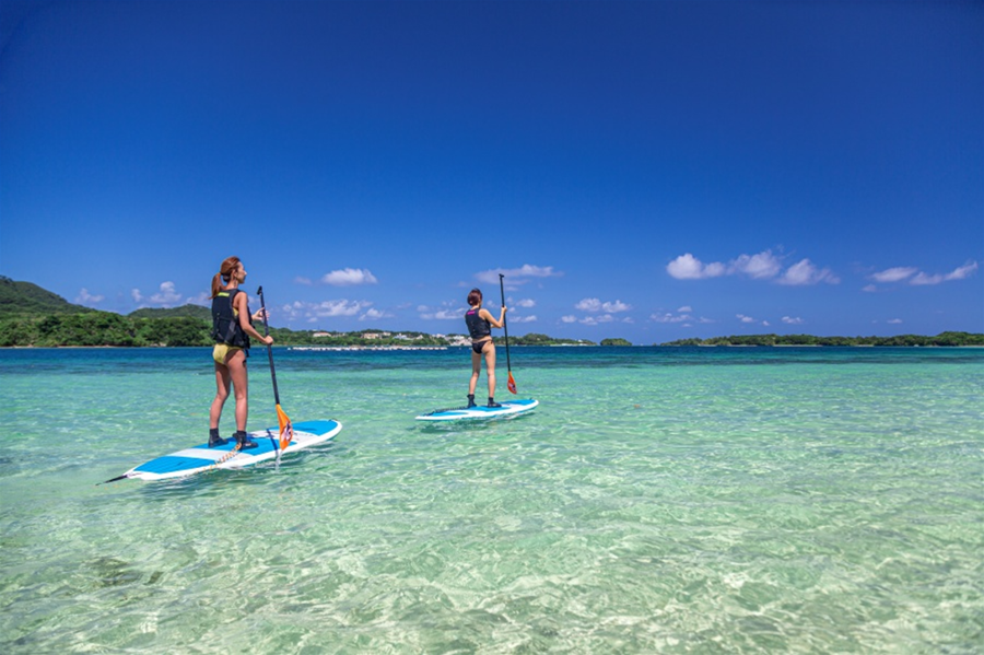 [독점할인] 이시가키 카비라만 SUP 투어