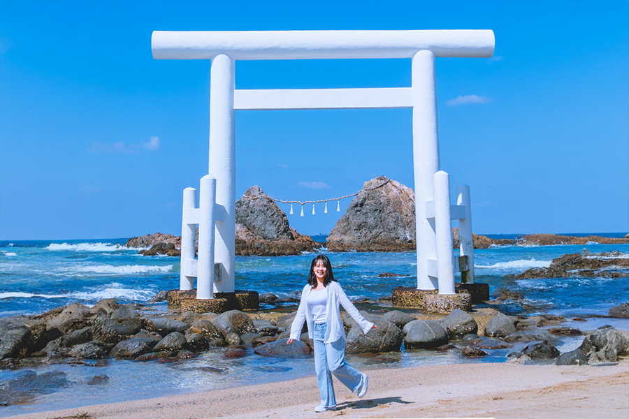 [와쿠와쿠] 후쿠오카 근교 큐슈 3호선 버스투어 - 이토시마 야자수 그네 소금푸딩 / 사가 가라쓰 타케오