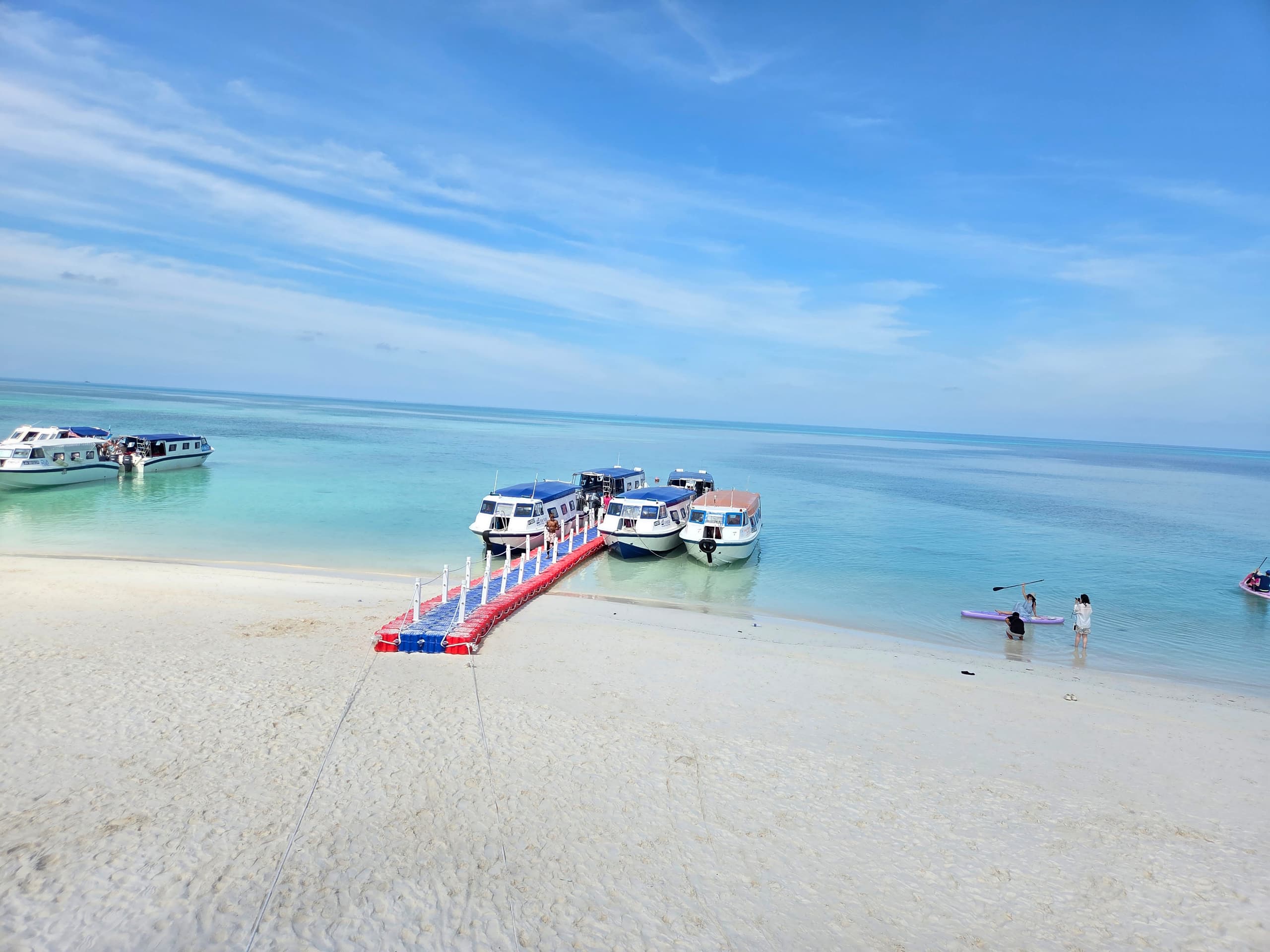코타키나발루 멍알룸 핑크비치 가이드 스노클링 호핑투어 (고프로 촬영)