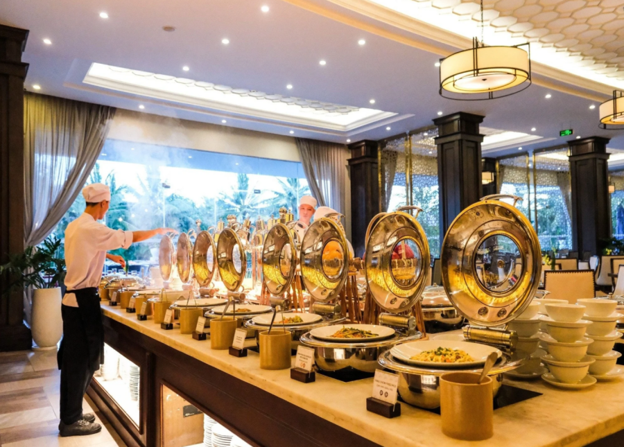 다낭 메리어트 리조트 & 스파 논누옥 비치 Man Ho 레스토랑 토요일 디너 뷔페