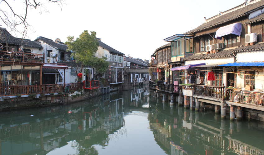 [2인 출발-뱃놀이 체험] 상하이 주가각 수향마을 판룽티엔디 일일투어