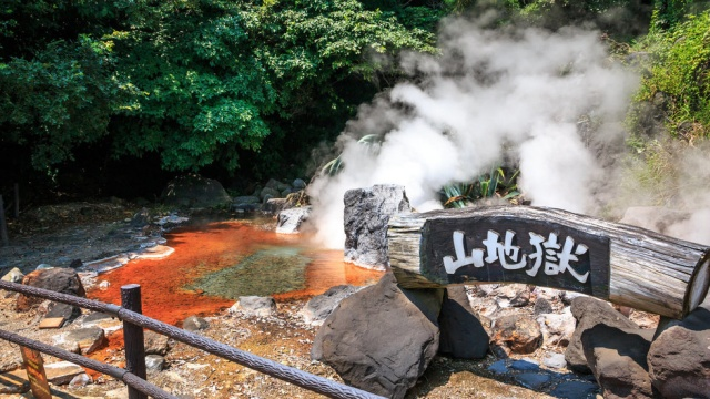 후쿠오카 출발: 유후인 일일 투어 (아프리칸 사파리 & 바다 지옥, 가마도 지옥 온천) - WAUG Exclusive