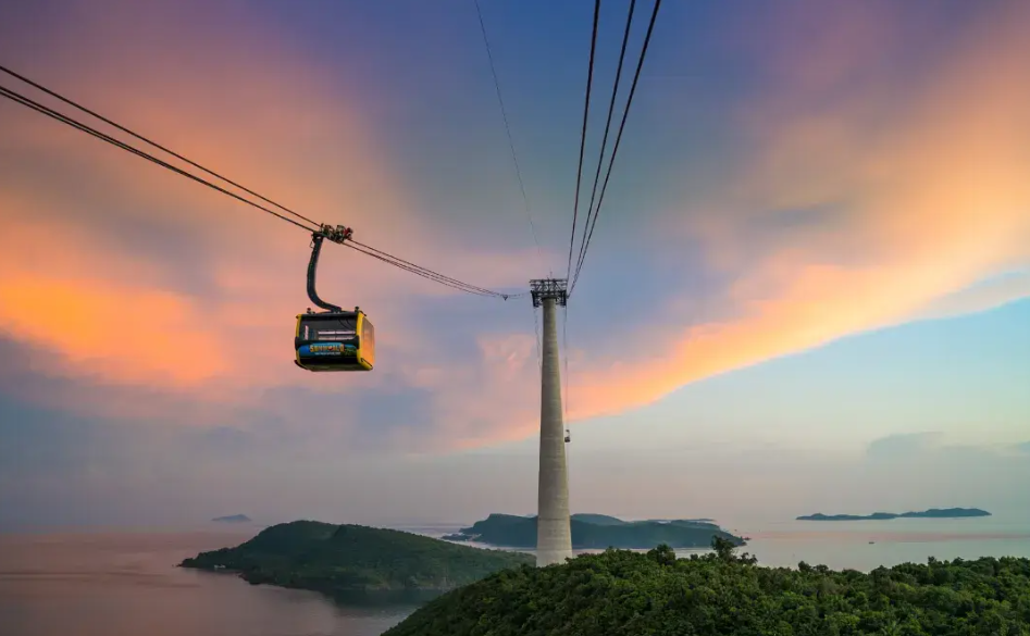 푸꾸옥 스노클링, 낚시 & 혼똔섬 케이블카와 워터파크 투어