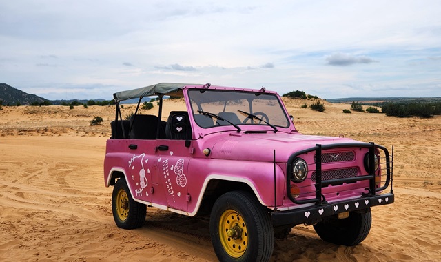 나트랑 출발: 판랑 사막 지프 단독 투어 (선라이즈, 데이, 선셋 선택 가능)