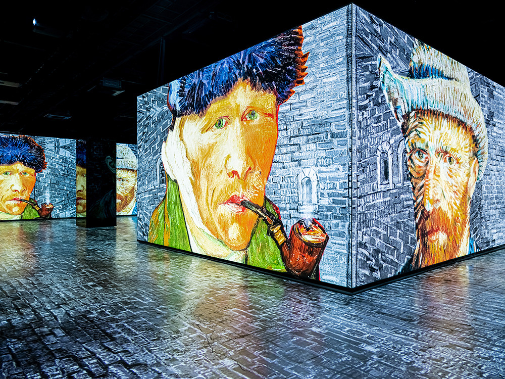 제주 빛의 벙커 반 고흐, 별이 빛나는 밤 전시