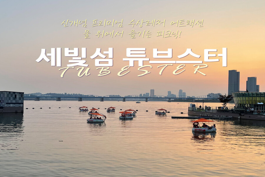 서울 서초 한강 세빛섬 튜브스터 티켓