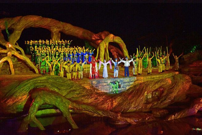 Zhangjiajie Tianmen Fox Legend Show Ticket - The Love Story of the Woodcutter and the Fox Tribe