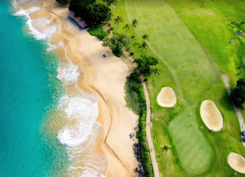 Hawaii Ewa Beach Golf Club - Public Course (18 Holes Green Fee + Cart Fee)