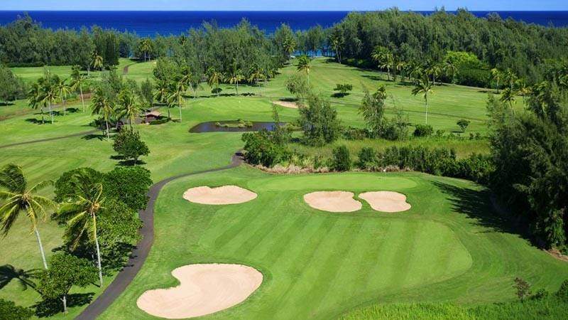 Hawaii Turtle Bay Golf Club Tour - George Fazio & Arnold Palmer Courses (18 Holes Green Fee + Cart Fee)