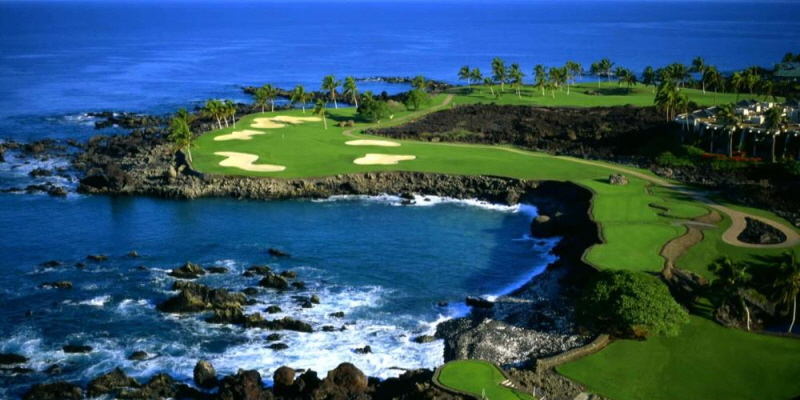 Hawaii Turtle Bay Golf Club Tour - George Fazio & Arnold Palmer Courses (18 Holes Green Fee + Cart Fee)
