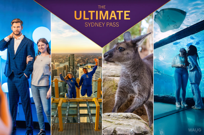 Ultimate Sydney Attraction Pass (Includes Sydney Tower Skywalk)