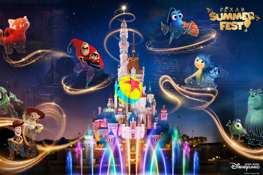 香港ディズニーランド®プレミア・アクセス・パス：ピクサー・パルス・スペクタキュラー、ナイトタイム・スペクタキュラー、アトラクション8種＆ショー1種