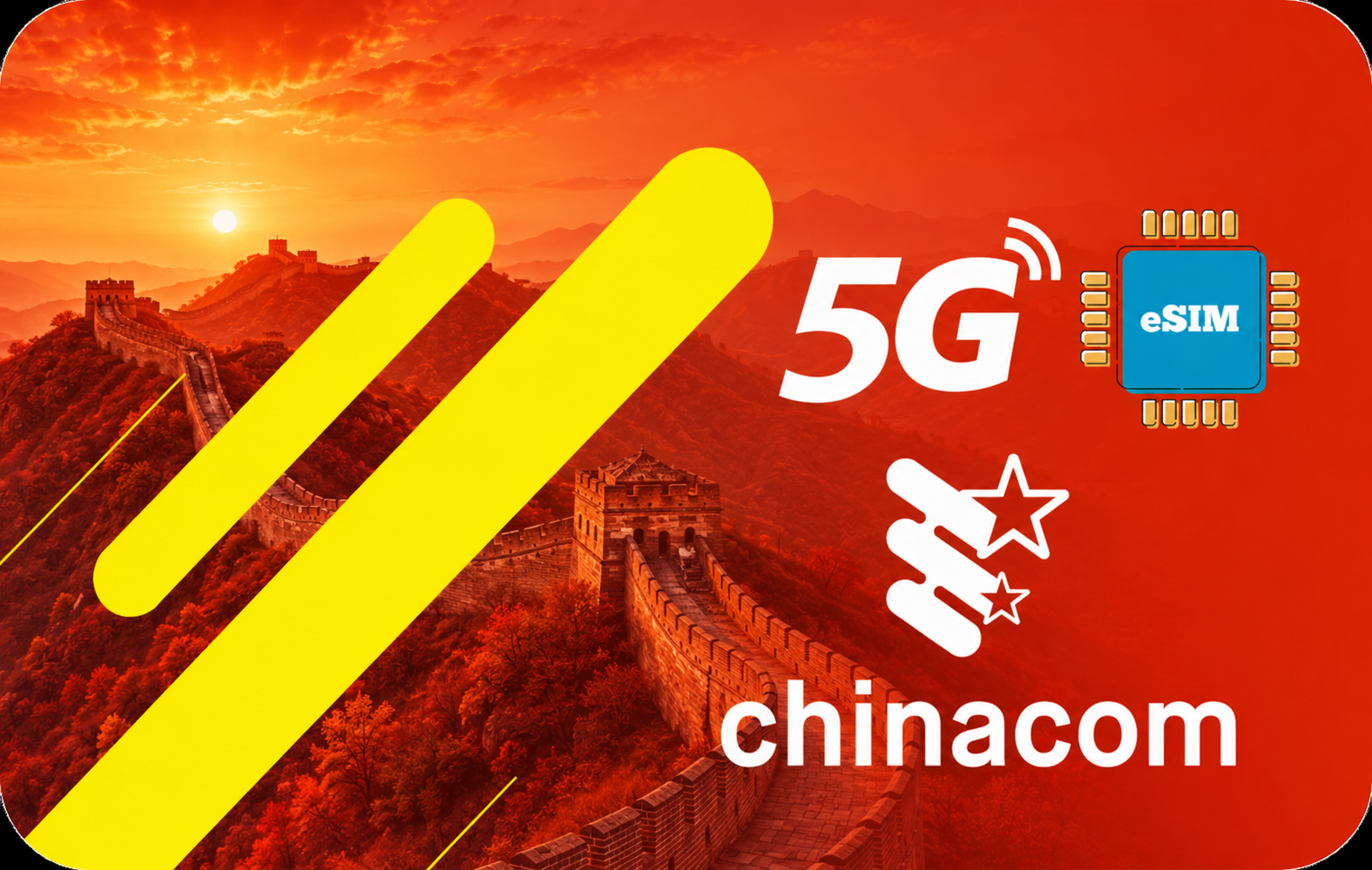 중국 데이터 전용 eSIM (China mobile)
