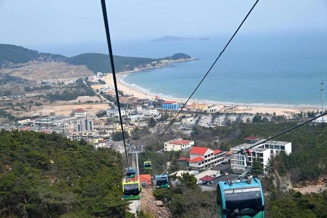 칭다오 라오산 (노산) 반일 트래킹 투어 - 양구 풍경구 & 케이블카