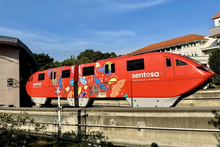 セントーサ・エクスプレス・モノレール乗車券