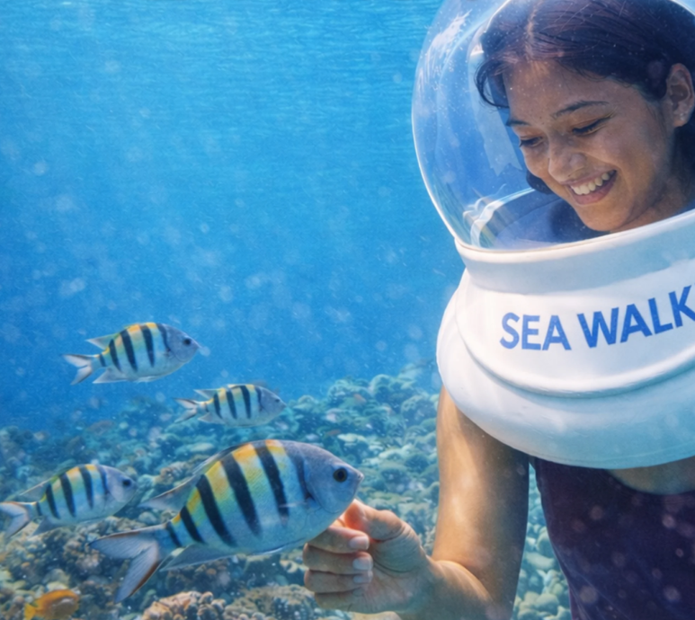 Tanjung Benoa Sea Walking Join Tour, Bali