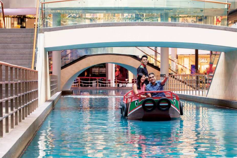 싱가포르 마리나 베이 샌즈 삼판 보트 이용권