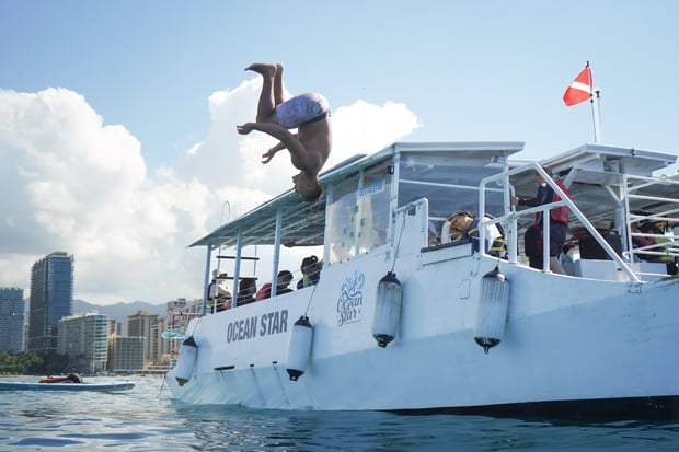 [Limited Time Offer] Hawaii Waikiki Turtle Snorkeling Tour + 6-in-1 Marine Activities