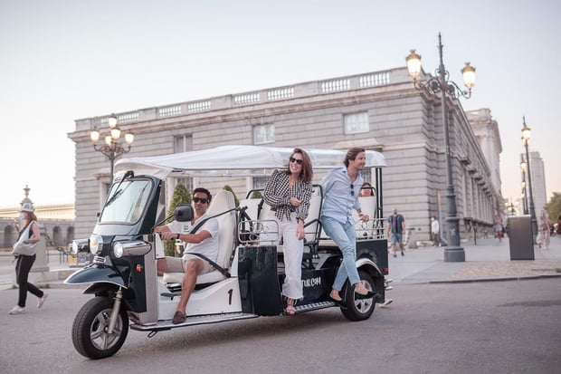 Madrid Eco Tuk-Tuk Private City Tour
