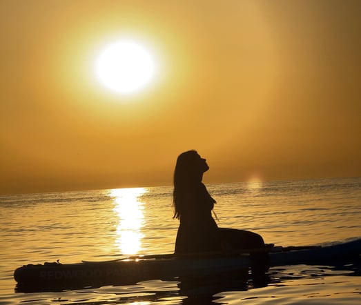 Barcelona Gold Sunrise Paddleboard - Photos & Breakfast