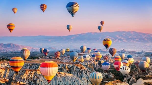 Cappadocia Hot Air Balloon Tour at Sunrise
