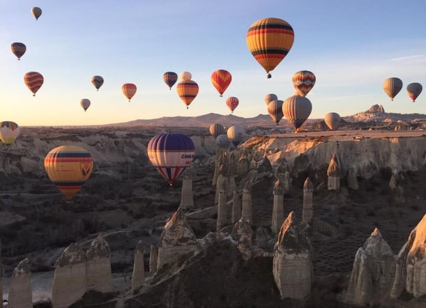 Sunrise Hot Air Balloon Flight Over Göreme, Cappadocia