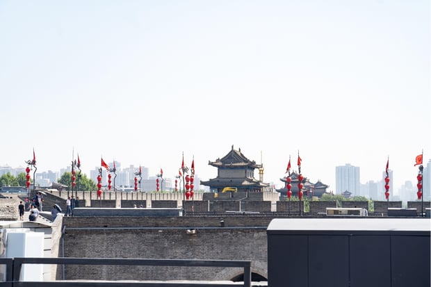 西安城壁入場券＆プライベートナイトツアー