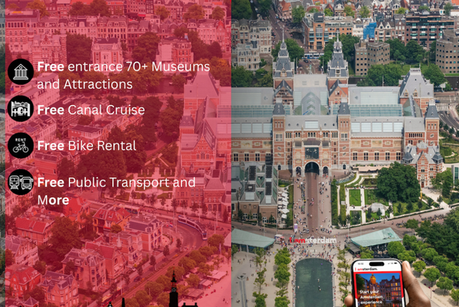 I amsterdam City Card 24/48/72/96/120時間