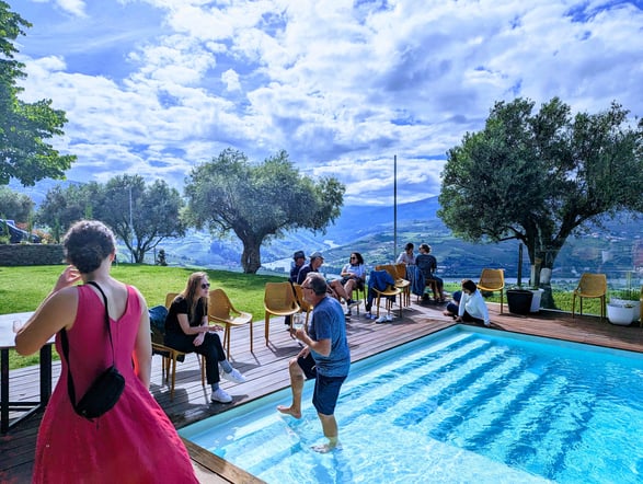 Porto Winery Tour: Visit 2 Wineries with Farm Lunch & Boat Tour