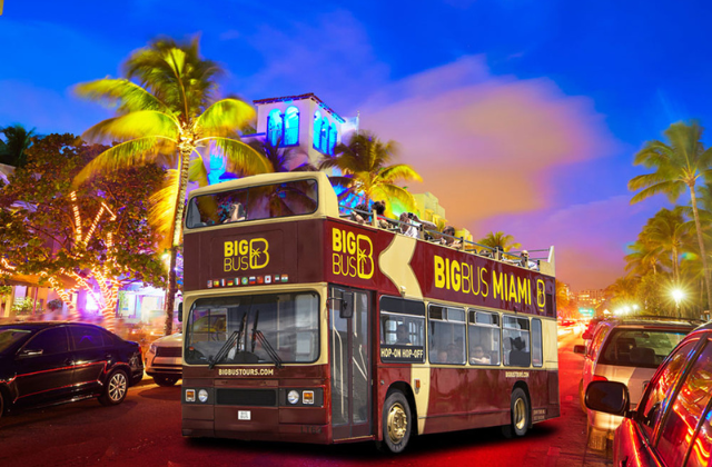 Miami Big Bus City Tour (24-Hour / 48-Hour / Everglades / Night Tour)