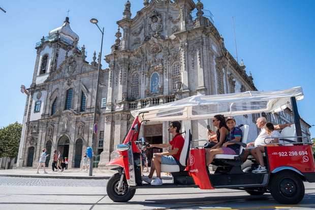 Porto Tuk Tuk City Tour (Optional Douro River Cruise)