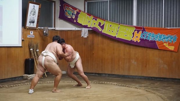 Tokyo Sumo Stable Sumo Show & Experience - Chankonabe Meal Included