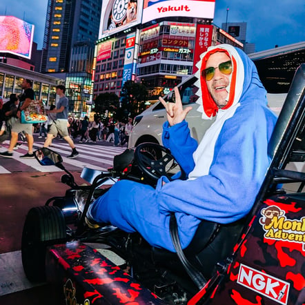 Tokyo Shibuya Go-Kart Tour by Monkey Adventure Kart