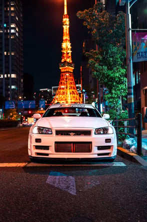 Tokyo Night JDM Car Tour - Daikoku PA, Wangan Line & Tokyo Tower