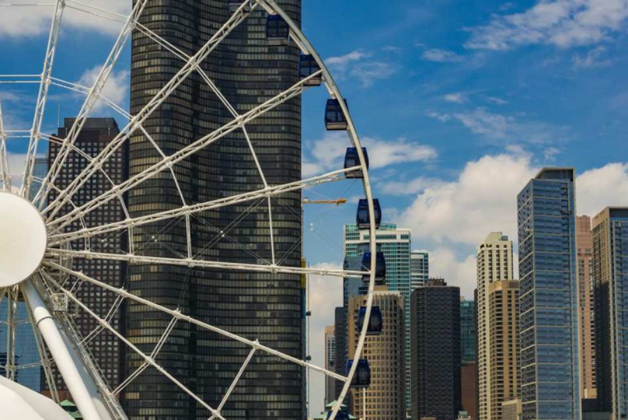 Chicago Navy Pier Centennial Wheel Ticket