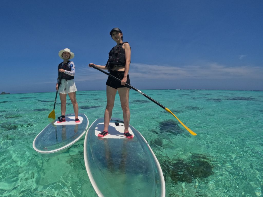 Miyakojima Clear SUP Tour - Drone Photos Included