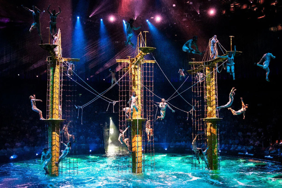 The House of Dancing Water Show Gallery Ticket + Flight Experience