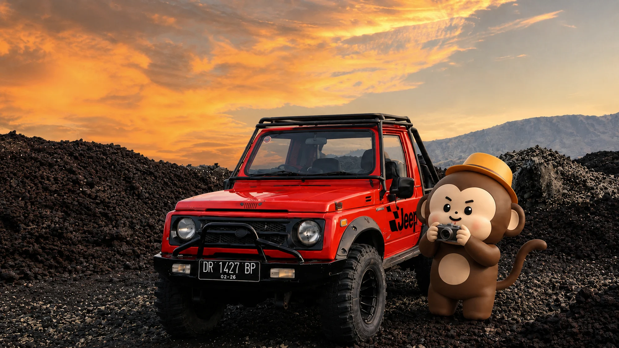 Mount Batur Sunrise Jeep Tour in Bali (Korean Guide Included)