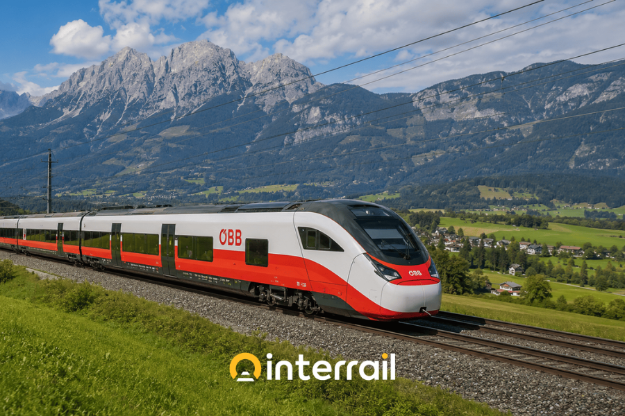 Interrail Austria Mobile Pass (formerly Eurail)
