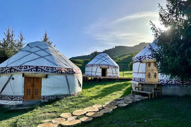 1 Night 2 Day Tour of Kolsai & Kaindy Lakes and Charyn Canyon from Almaty (Yurt Stay)