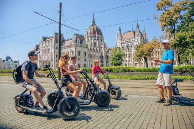 Budapest MonsteRoller Electric Scooter Tour - Super Small Group