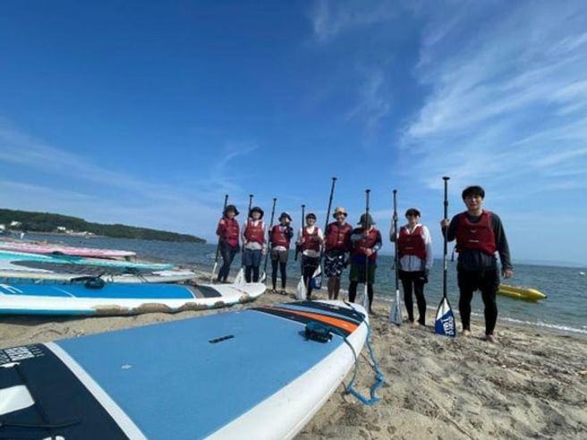 大分住吉浜リゾートパーク SUPパドルボード体験