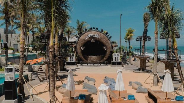 Bali Canggu Atlas Beach Club Daybed & Sofa Reservation (Food & Beverage Credit Included)