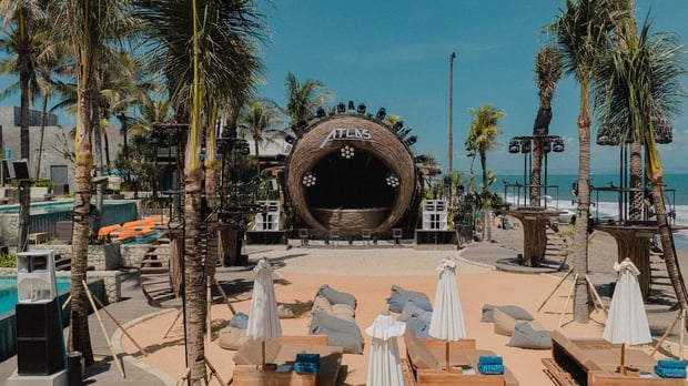 Bali Canggu Atlas Beach Club Daybed & Sofa Reservation (Food & Beverage Credit Included)